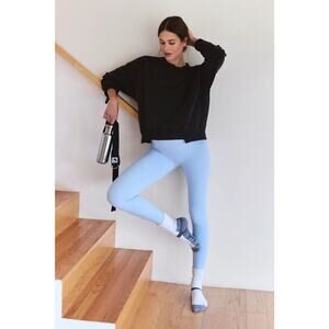NWT FP Movement x Hatch Intercept Maternity Pullover In Black Size Small
